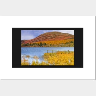 Lake District Autumn at Loweswater and Darling Fell Posters and Art